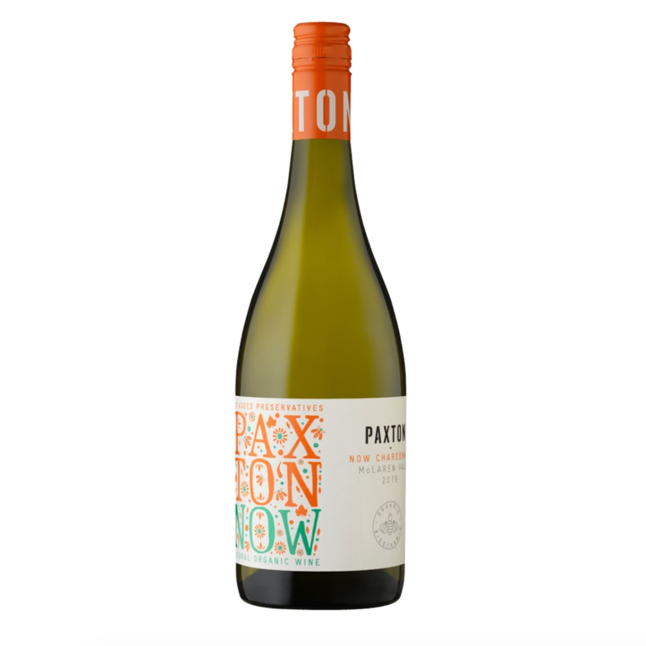 paxton-wines-2019 NOW CHARDONNAY Paxton Wines Now Chardonnay 2023 (12 Bottles) McLaren Vale, SA - Image 1