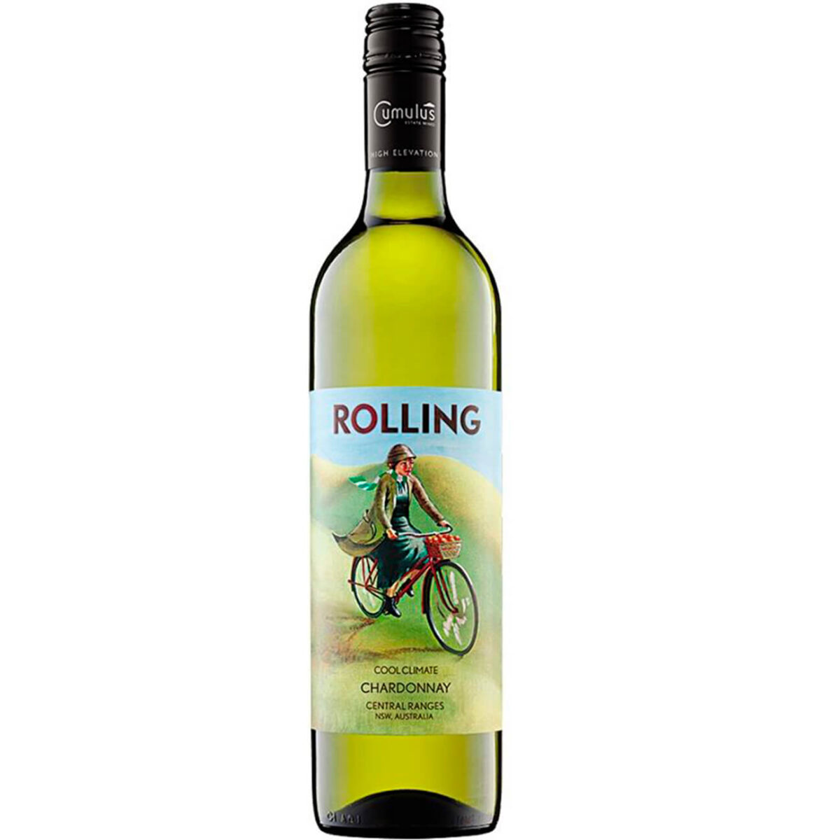 Cumulus Vineyards Rolling Chardonnay 2023 (6 Bottles) Orange - Image 1