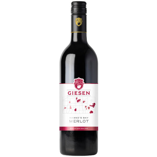 Giesen Estate Merlot Hawke's Bay Organic (6 Bottles) Marlborough, New Zealand