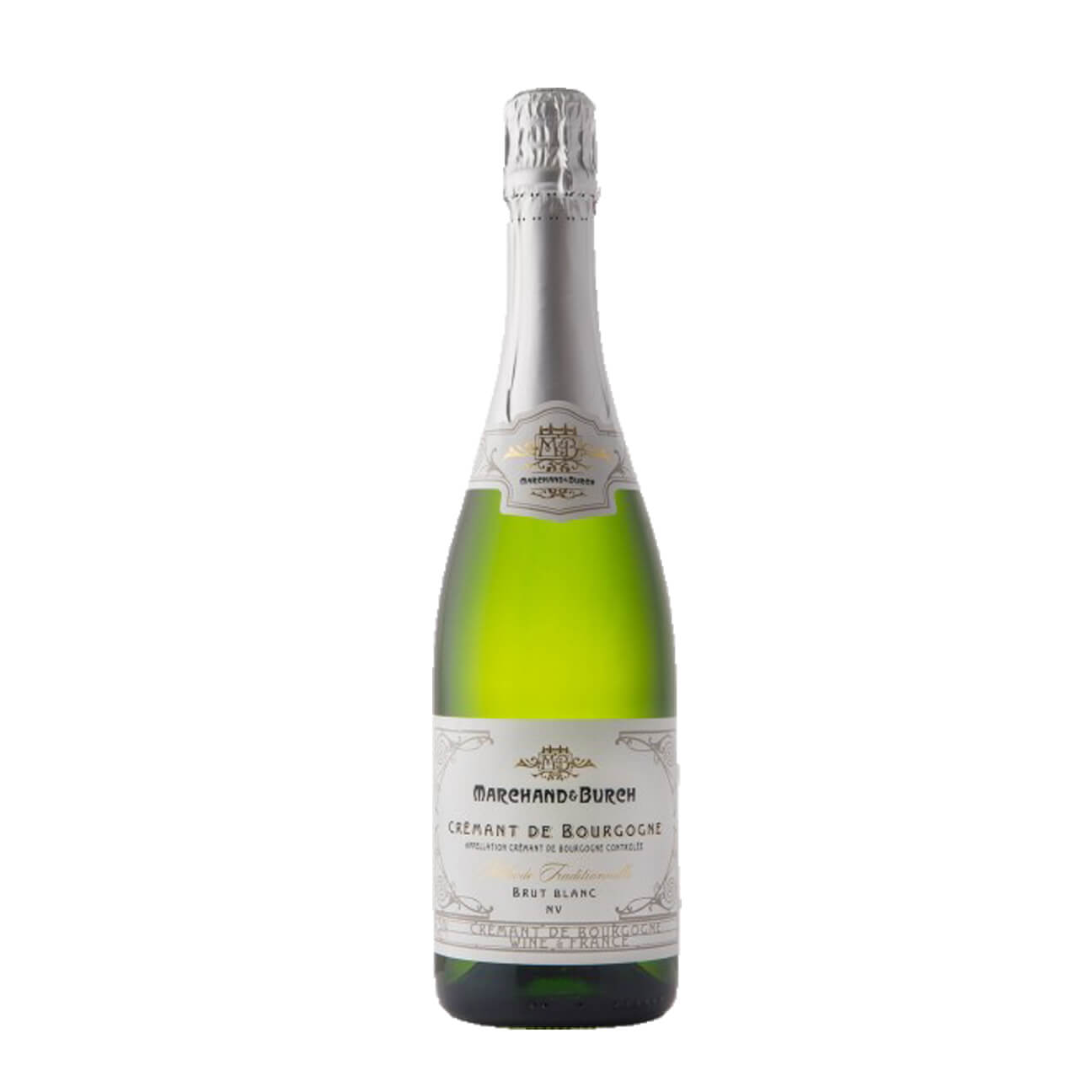 Marchand & Burch Cremant de Bourgogne NV Marchand & Burch Cremant de Bourgogne NV (6 Bottles) Burgundy, France - Image 1