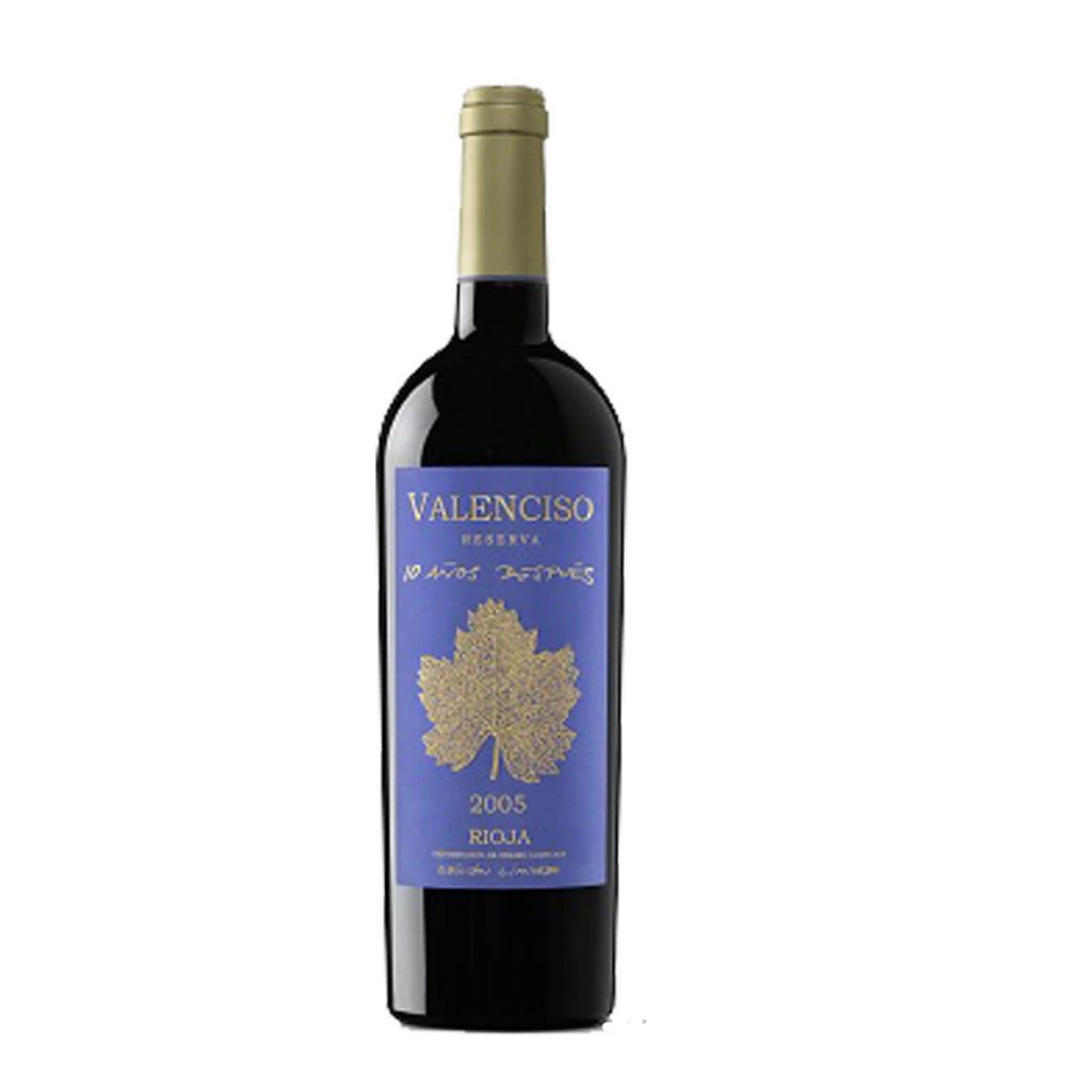 Valenciso Rioja Reserva 10 Años Después