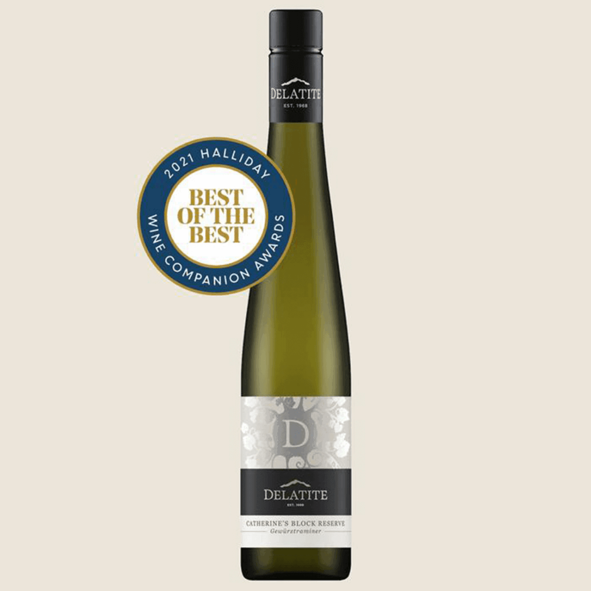 Delatite Reserve Catherine’s Gewurztraminer 2022 375 ml (12 Bottles) Mansfield, VIC - Image 1