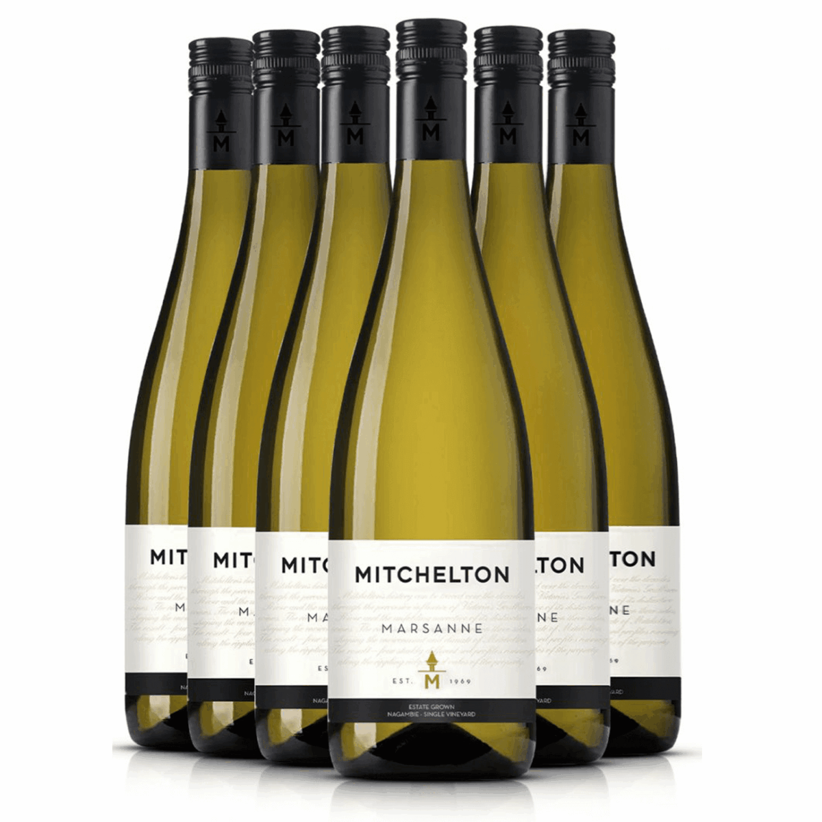 Mitchelton Estate Single Vineyard Marsanne 2021 (6 Bottles) Nagambie, Vic - Image 1