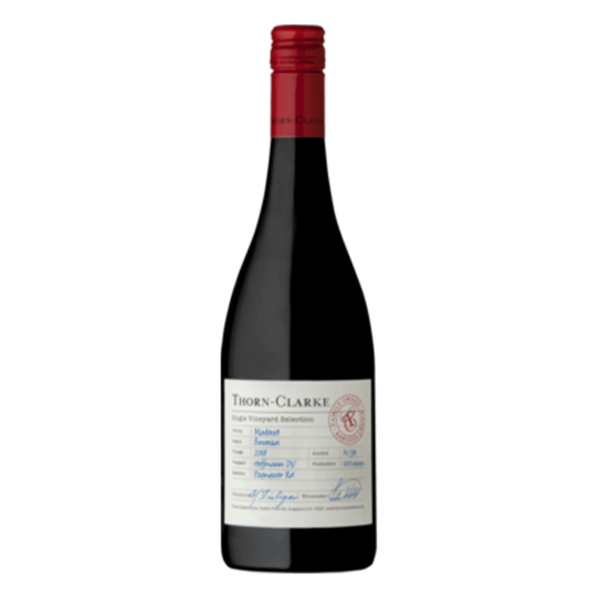 Thorne Clarke Wines 2021 Single Vineyard Selection Mataro (6 Bottles) Eden Valley - Image 1