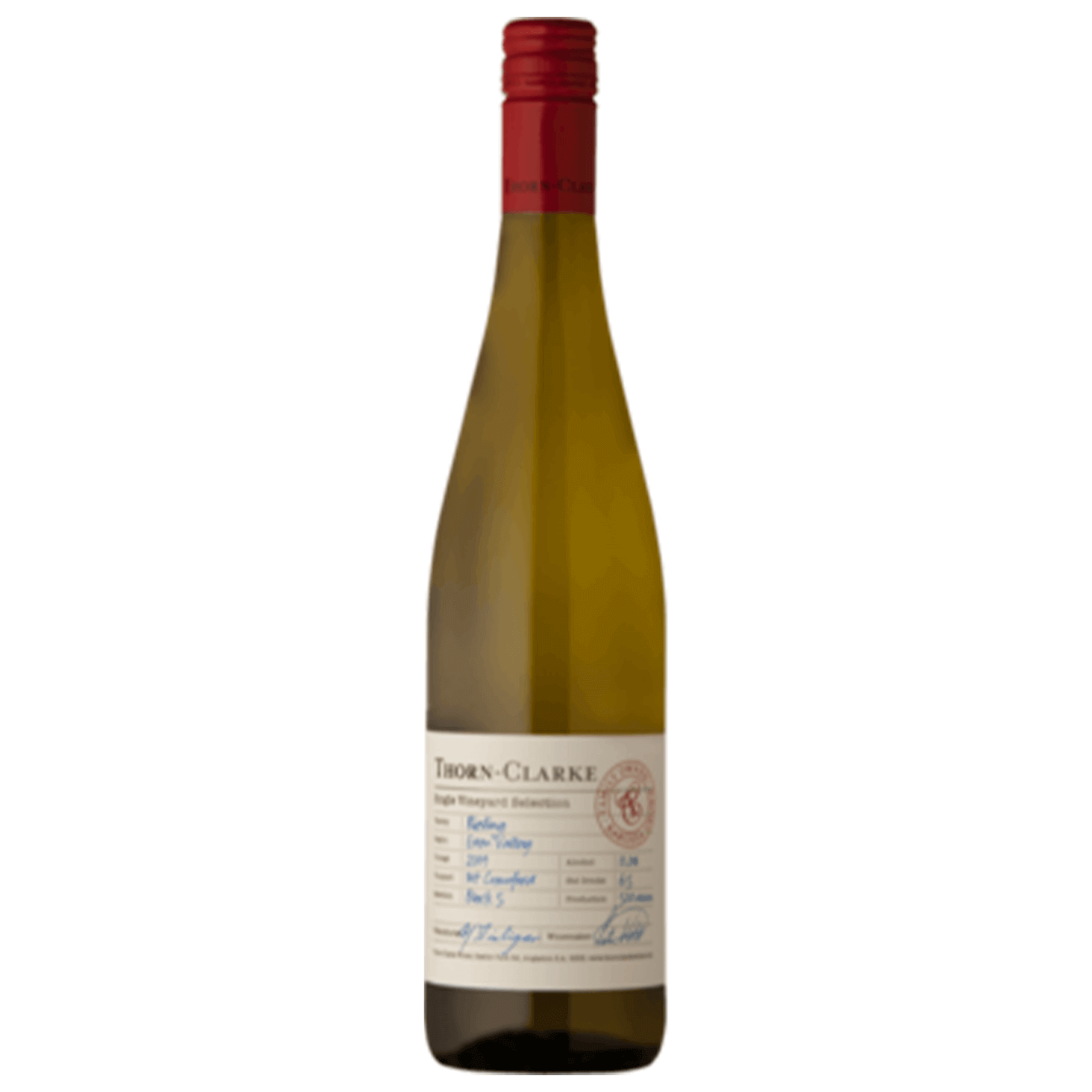 thorne-clark-wines-riesling-2019 Thorn Clarke Wines Single Vineyard Selection Riesling 2022 (6 Bottles) Eden Valley, SA - Image 1