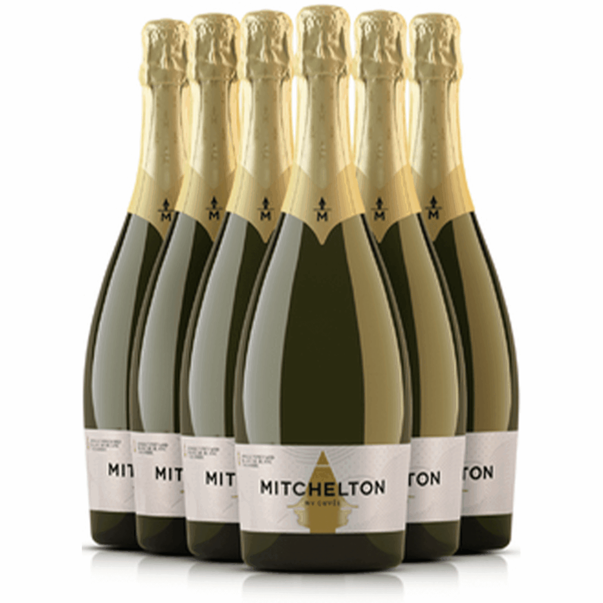 Mitchelton Estate Single Vineyard NV Blanc de Blancs Cuvée (6 Bottles) Nagambie, Vic - Image 1
