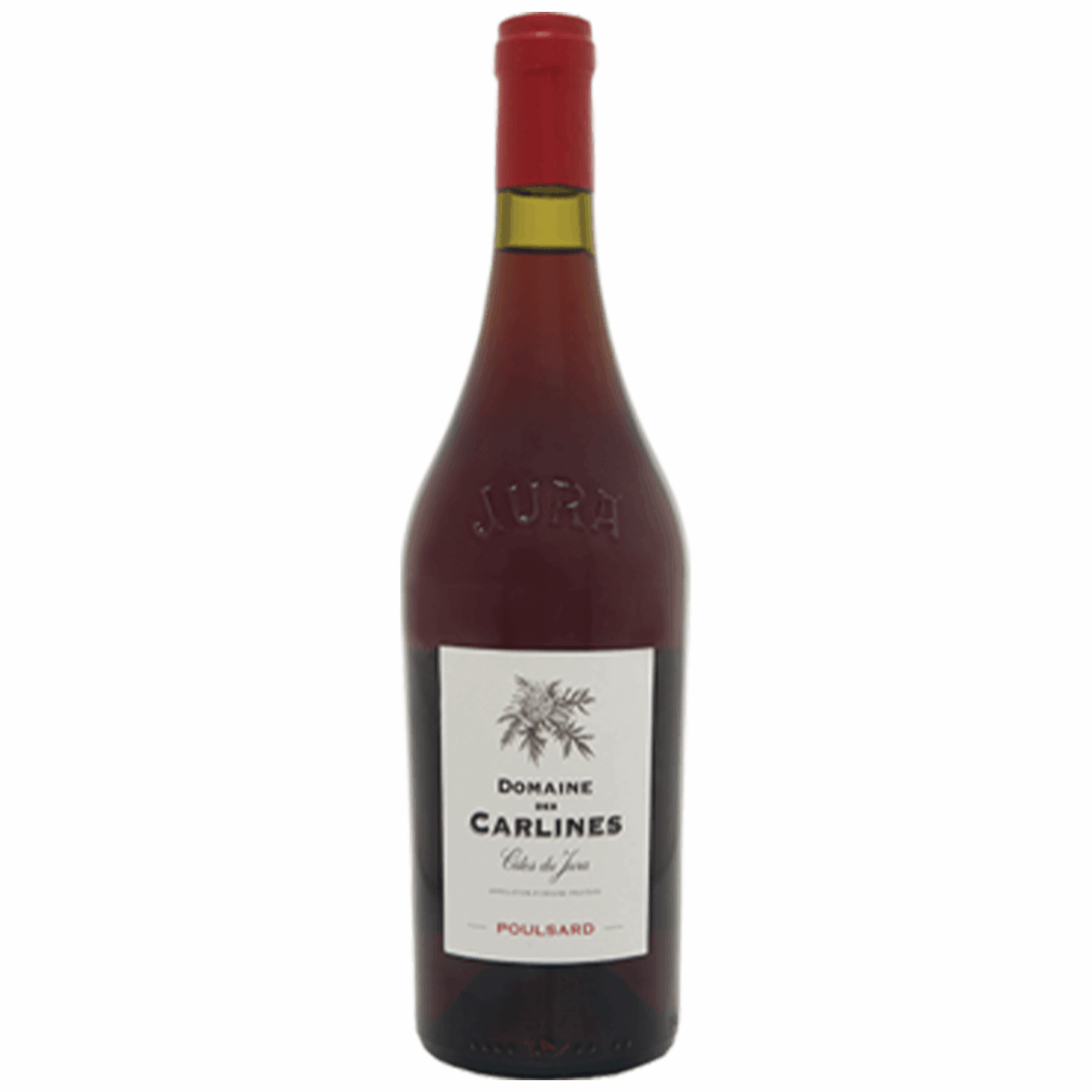 Domaine des Carlines Poulsard Côtes du Jura (6 Bottles) Jura, France - Image 1