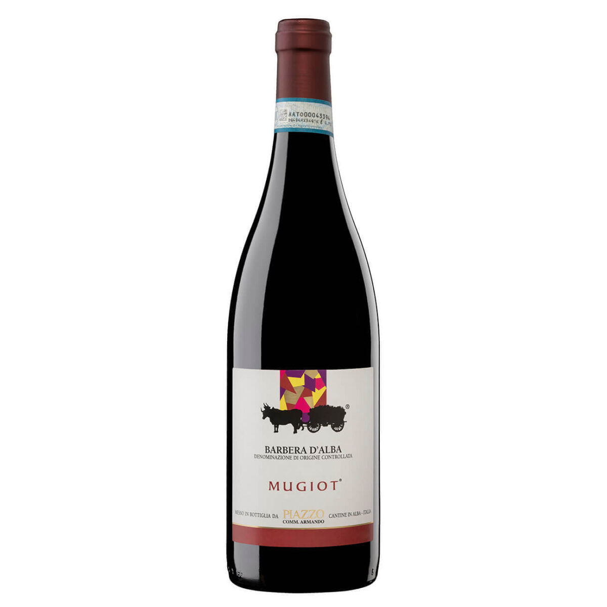 Piazzo Armando Barbera D’Alba DOC 2020-21 (12 Bottles) Alba Piedmont, Italy - Image 1