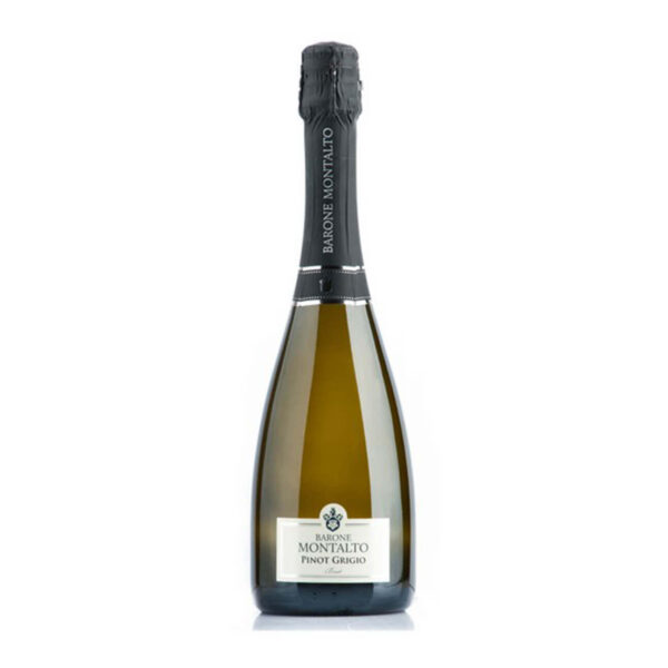 Barone Montalto Sparkling Pinot Grigio NV (6 Bottles) Sicilia, Italy