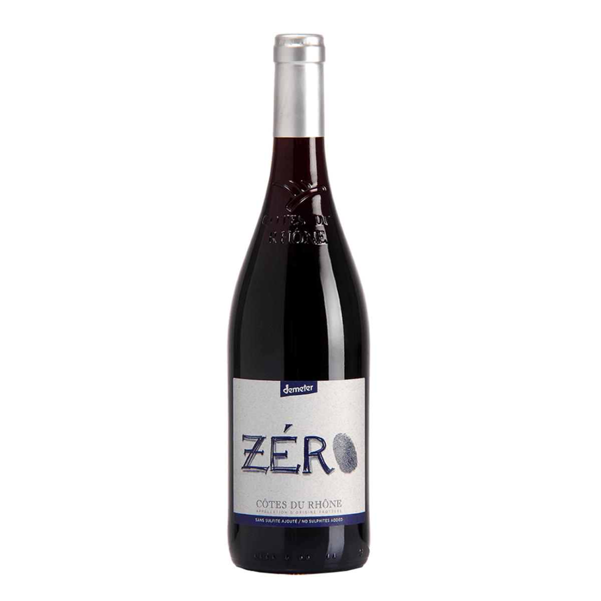 Lunar Apoge Zero Cotes du Rhone Grenache Syrah 2019/20 Preservative Free (12 Bottles) Rhone Valley, France - Image 1