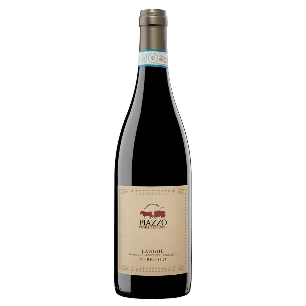 Piazzo Armando Langhe Nebbiolo 2021 (12 Bottles) Alba Piedmont, Italy - Image 1