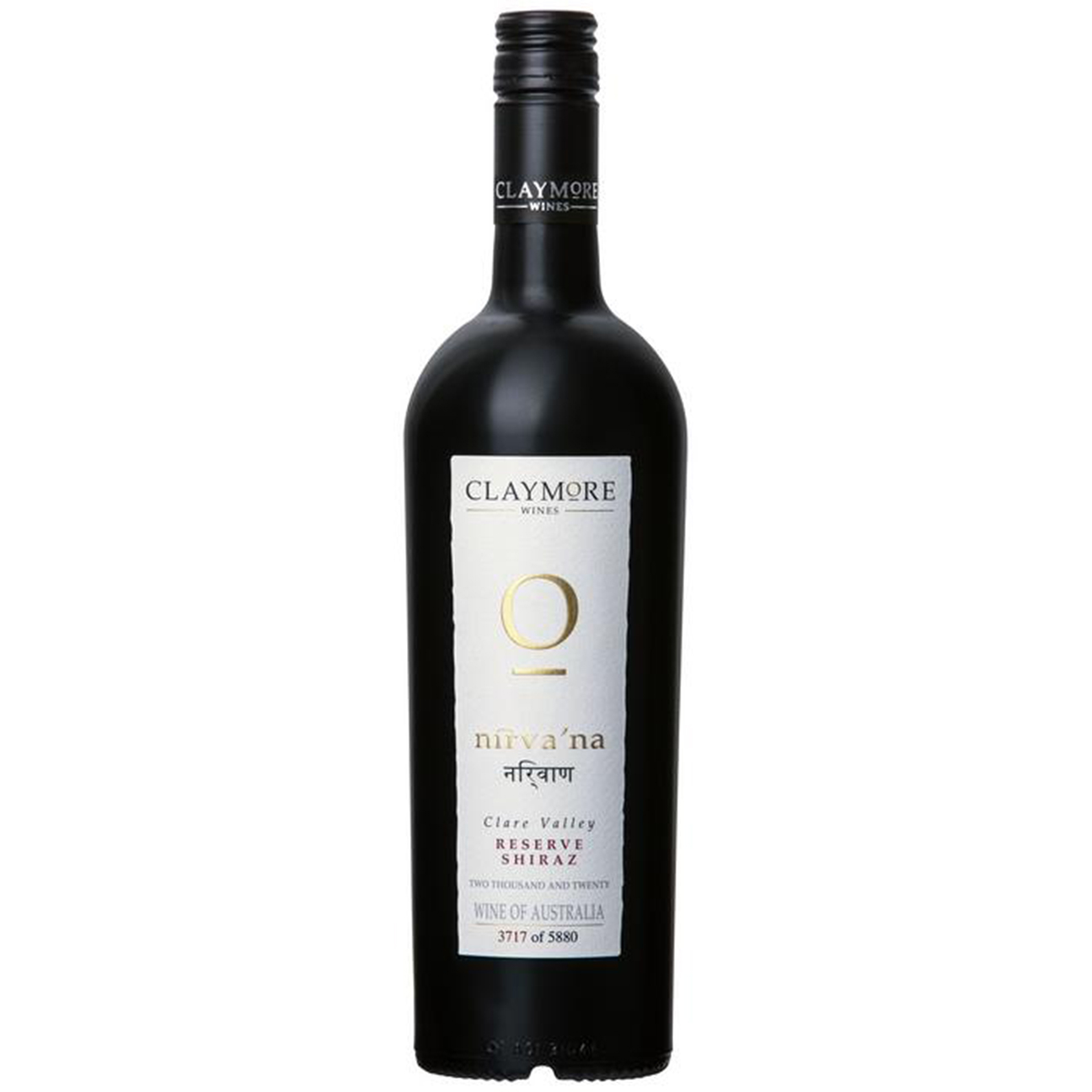Nirvana Shiraz 2020 lores Claymore Wines Nirvana Reserve Shiraz 2022 (6 Bottles) Clare Valley, SA - Image 1