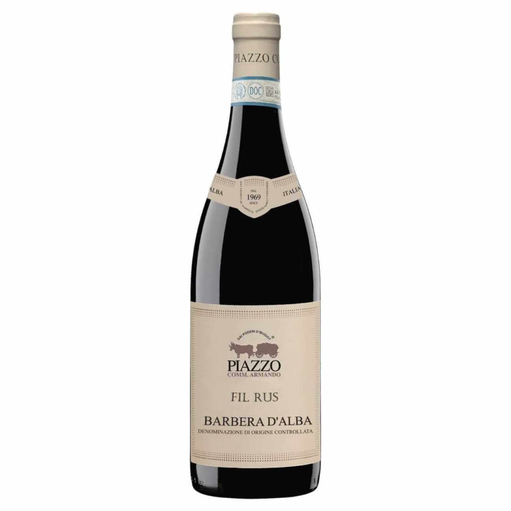 Piazzo Armando Fil Rus Barbera d’Alba DOC