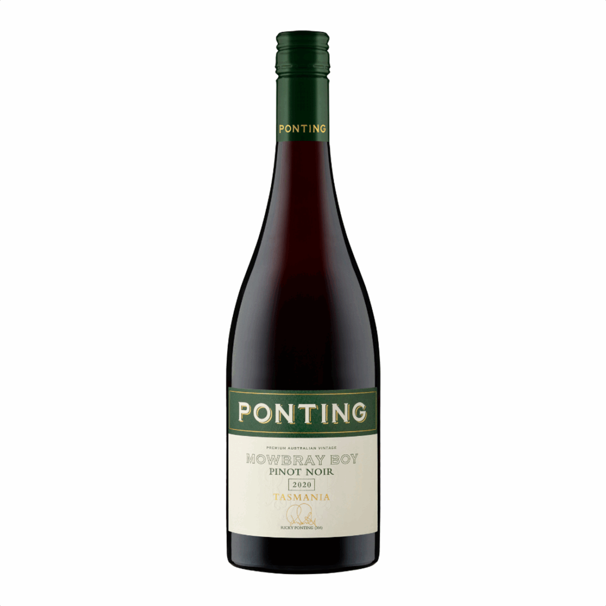 Ponting 'Mowbray Boy' Tasmanian Pinot Noir 2022 (6 Bottles) Tamar Valley, Tasmania - Image 1