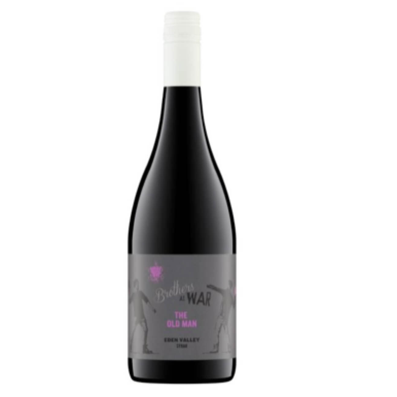 BROTHERS AT WAR-2020 THE OLD MAN SYRAH Brothers at War The Old Man Eden Valley Syrah 2024 (6 Bottles) Eden Valley, SA - Image 1