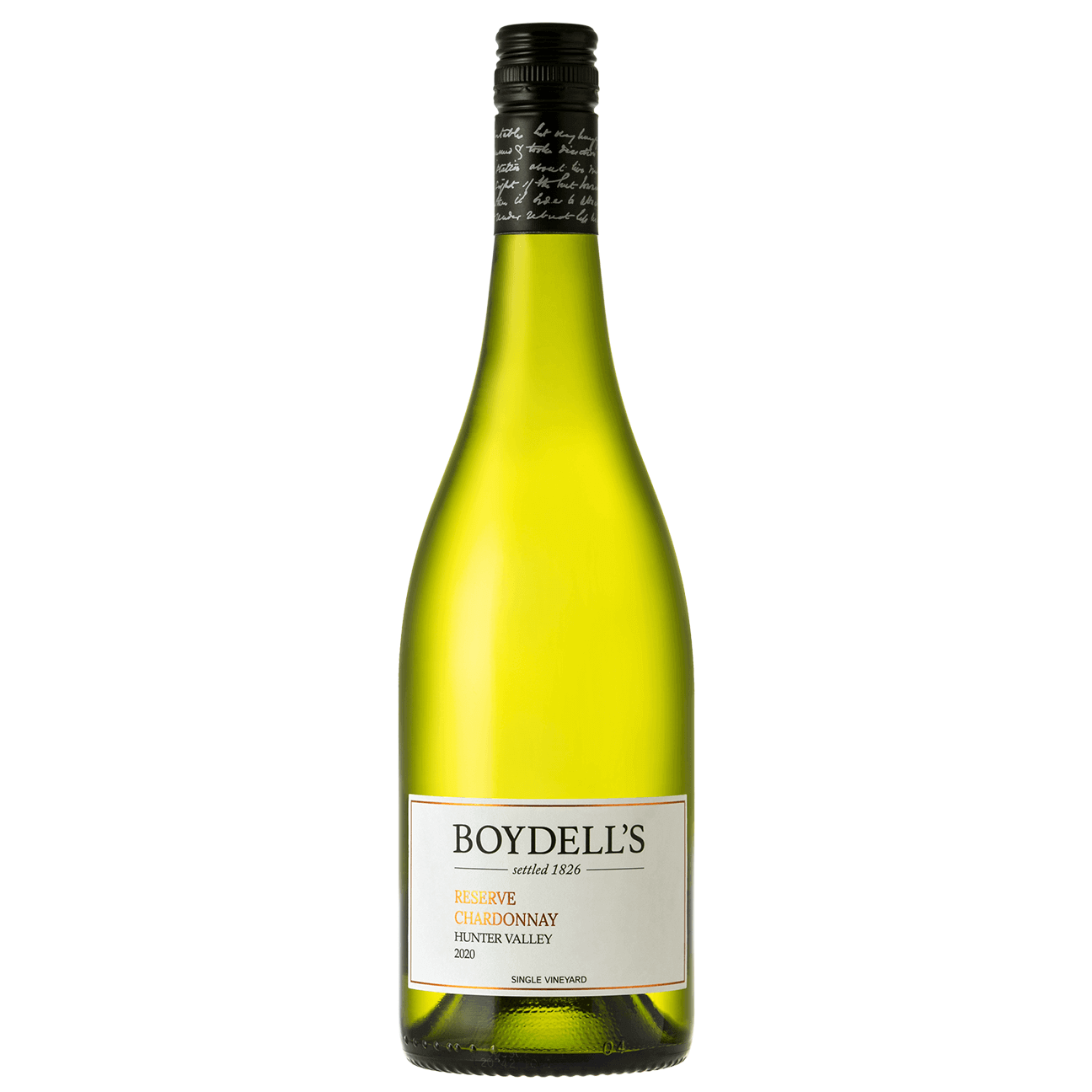 Boydells-Reserve-Chardonnay-Hunter-Valley-2020 Boydell's Reserve Chardonnay 2022 (6 Bottles) Hilltops, NSW - Image 1