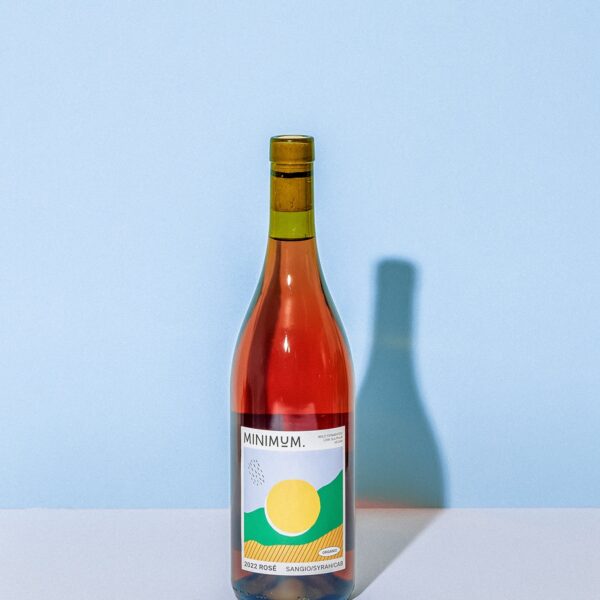 Minimum Wines Vegan Wines Rosé 2022 Sangiovese / Cabernet Sauvignon / Merlot (6 Bottles) Nagambie, Vic