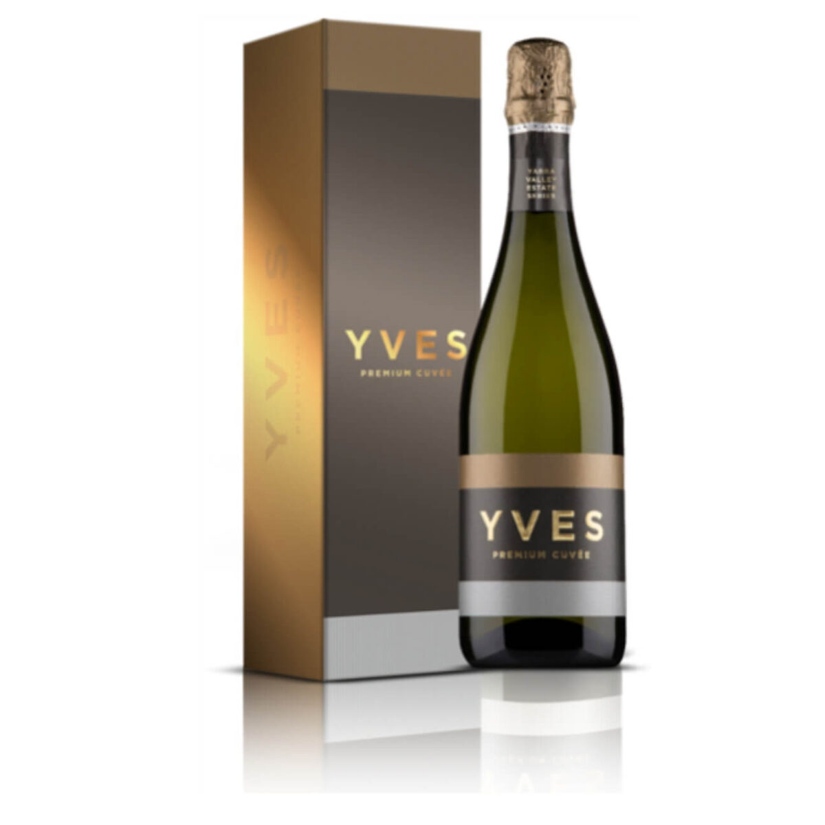 Yves NV Premium Cuvée Yarra Valley (6 Bottles) with Gift Box - Image 1