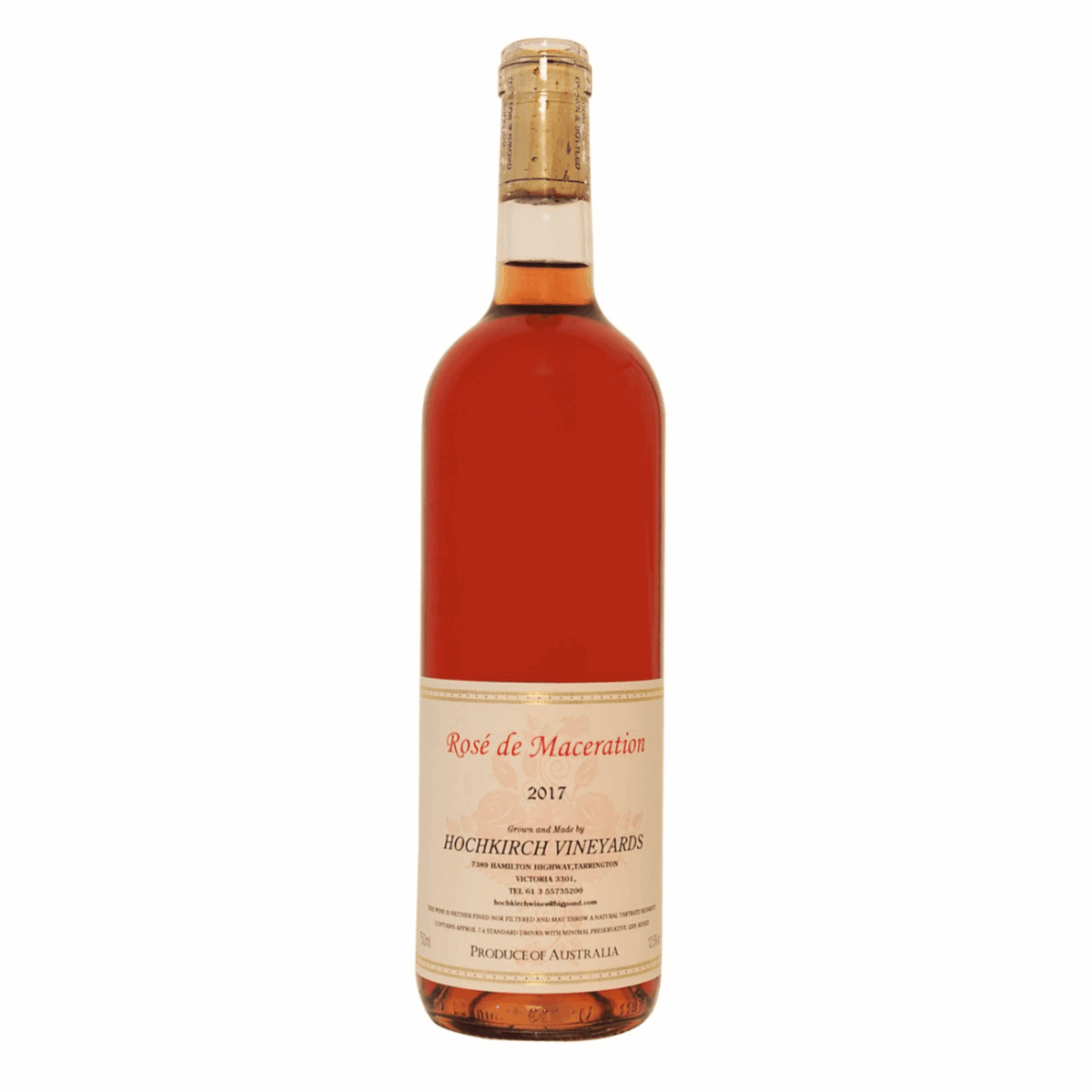 Hochkirch Rosé 2022 (12 Bottles) Grampians, Vic - Image 1