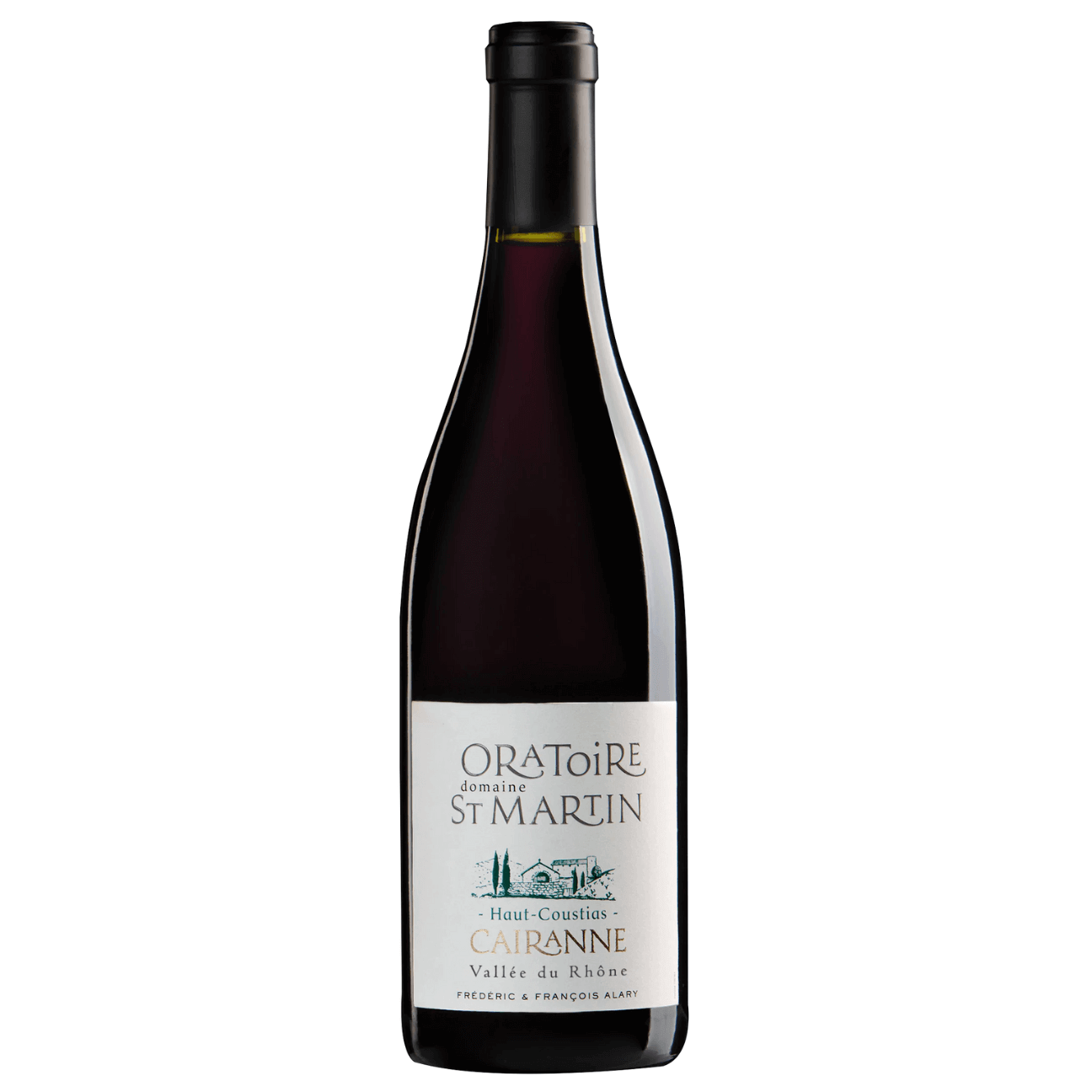 ORATOIRE ST-MARTIN-CAIRANNE-HAUT-COUSTIAS-ROUGE-2020 Oratoire Cairanne Haut Coustias Rouge 2021 (12 Bottles) Cairanne, France - Image 1