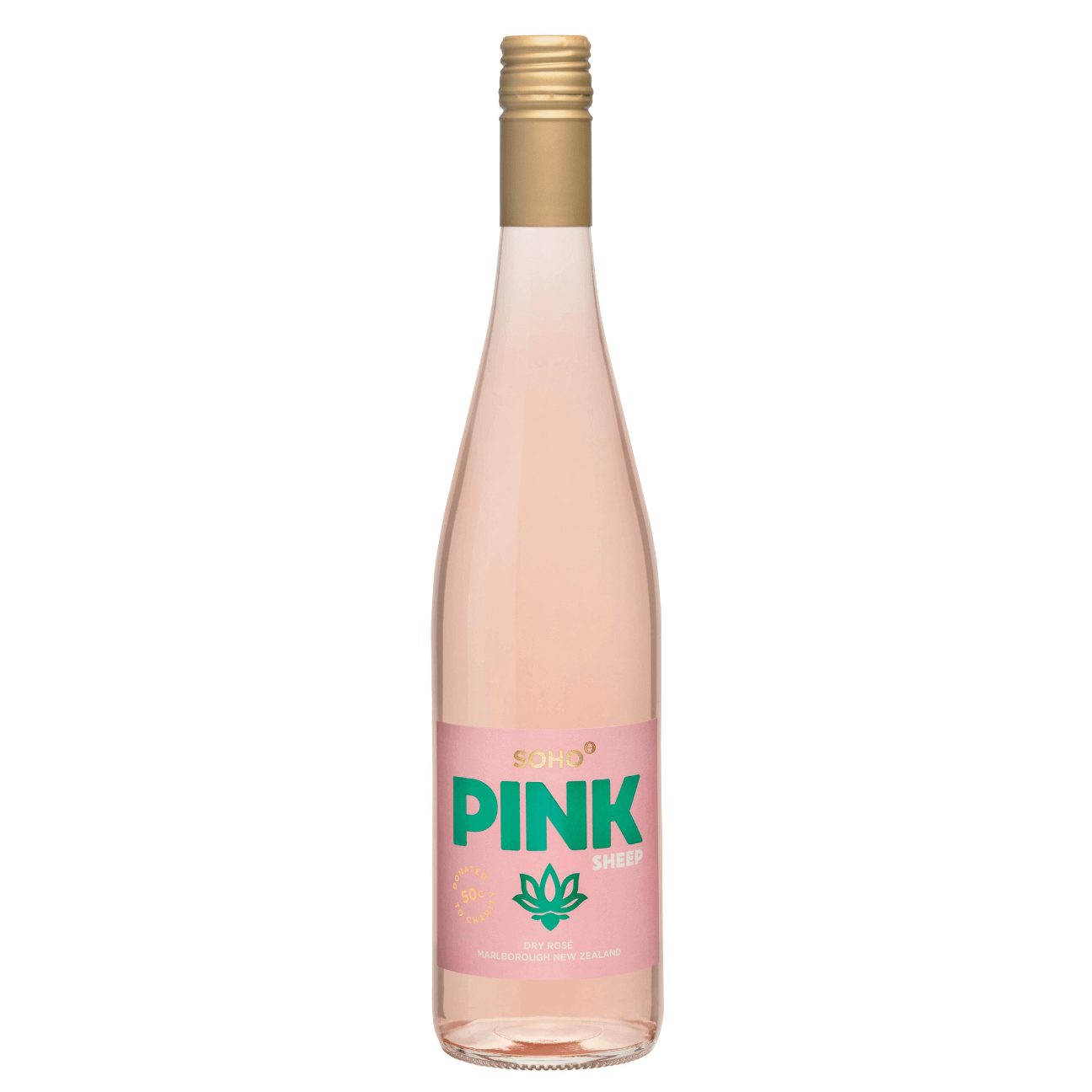 SOHO-PINK-SHEEP-ROSE-MARLBOROUGH-2022 Pink Sheep Rosé 2022 (12 Bottles) Marlborough, New Zealand - Image 1