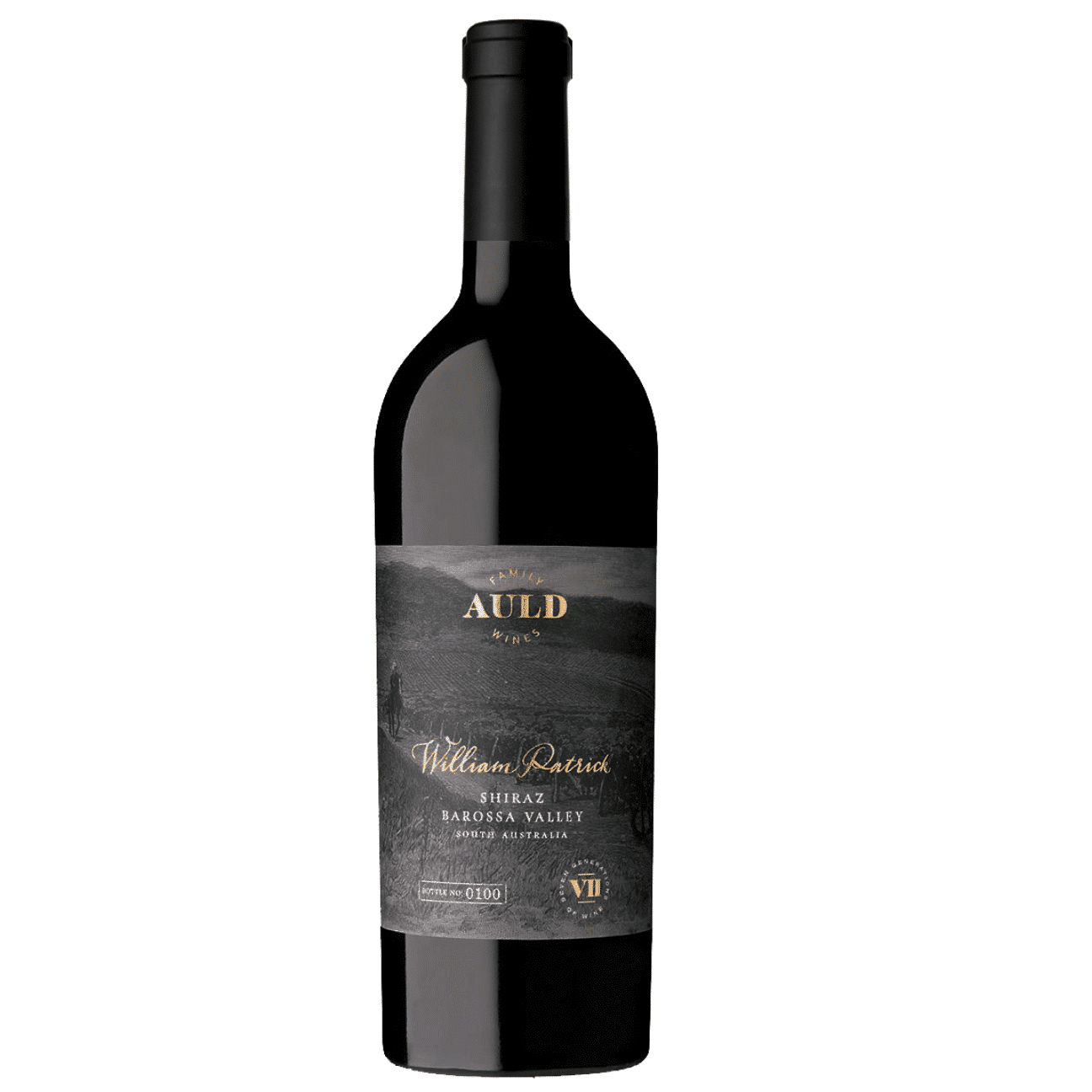 Auld-Family-Wines-William-Patrick-Barossa-Valley-Shiraz-NV Auld Family William Patrick Single Vineyard Shiraz 2021 (6 Bottles) Barossa Valley, SA - Image 1