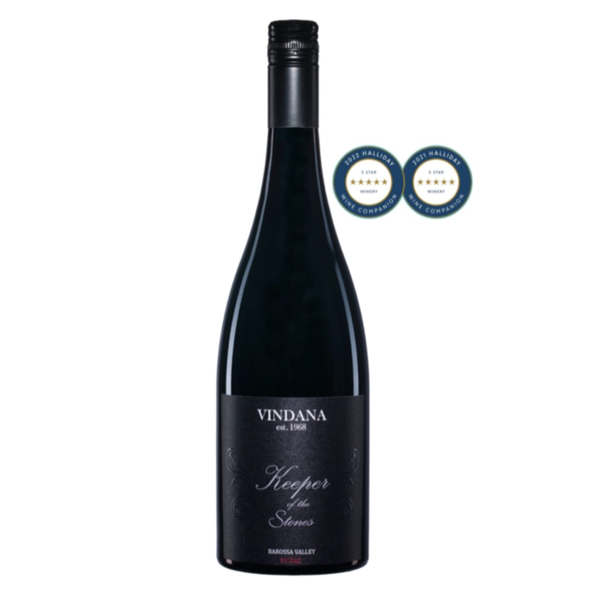 Vindana Wines 2021 Keeper of the Stones Shiraz (6 Bottles) Barossa Valley - Image 1
