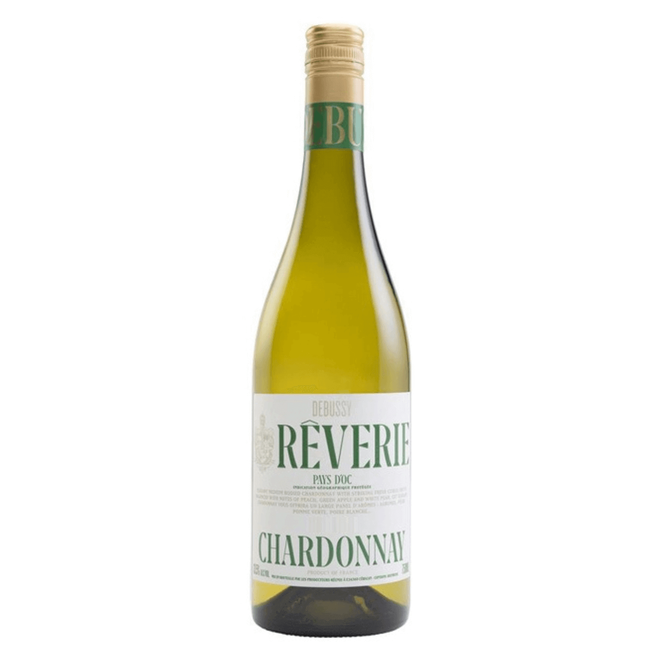 Reverie-Chardonnay-2021 Debussy Reverie Chardonnay 2024 (12 Bottles) Languedoc, France - Image 1