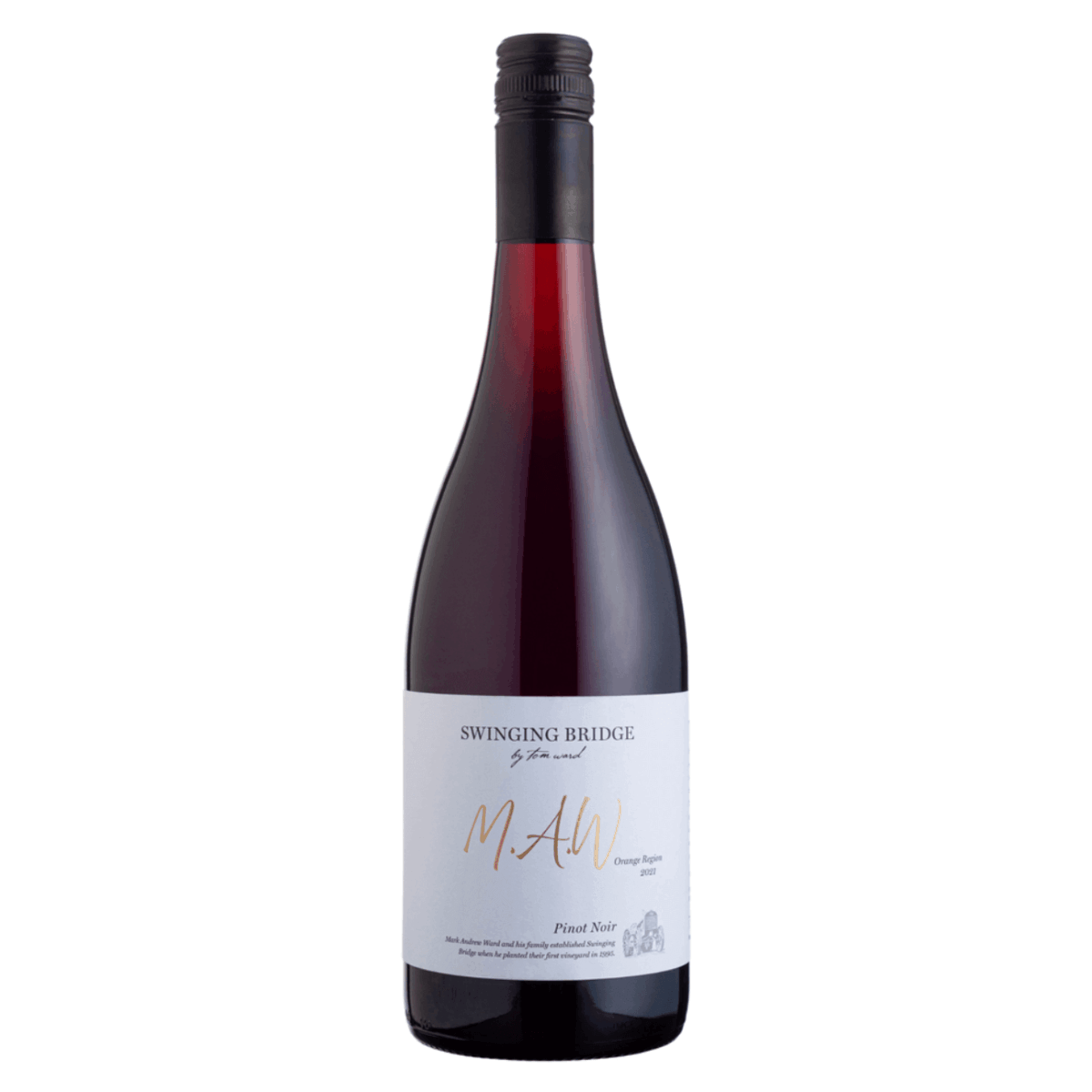 Swinging Bridge M.A.W Pinot Noir 2023 (12 Bottles) Orange region - Image 1