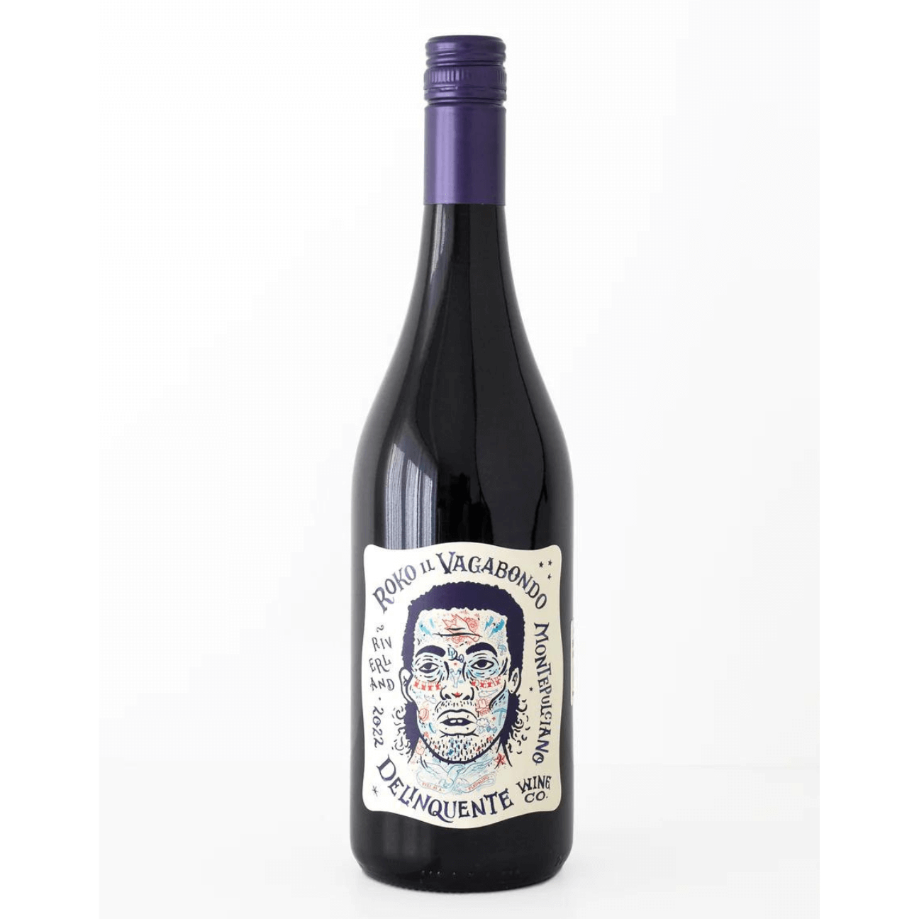 Roko-Montepulciano-2022 Delinquente Wine Co 'Roko' Montepulciano 2025 (6 Bottles) Riverland - Image 1