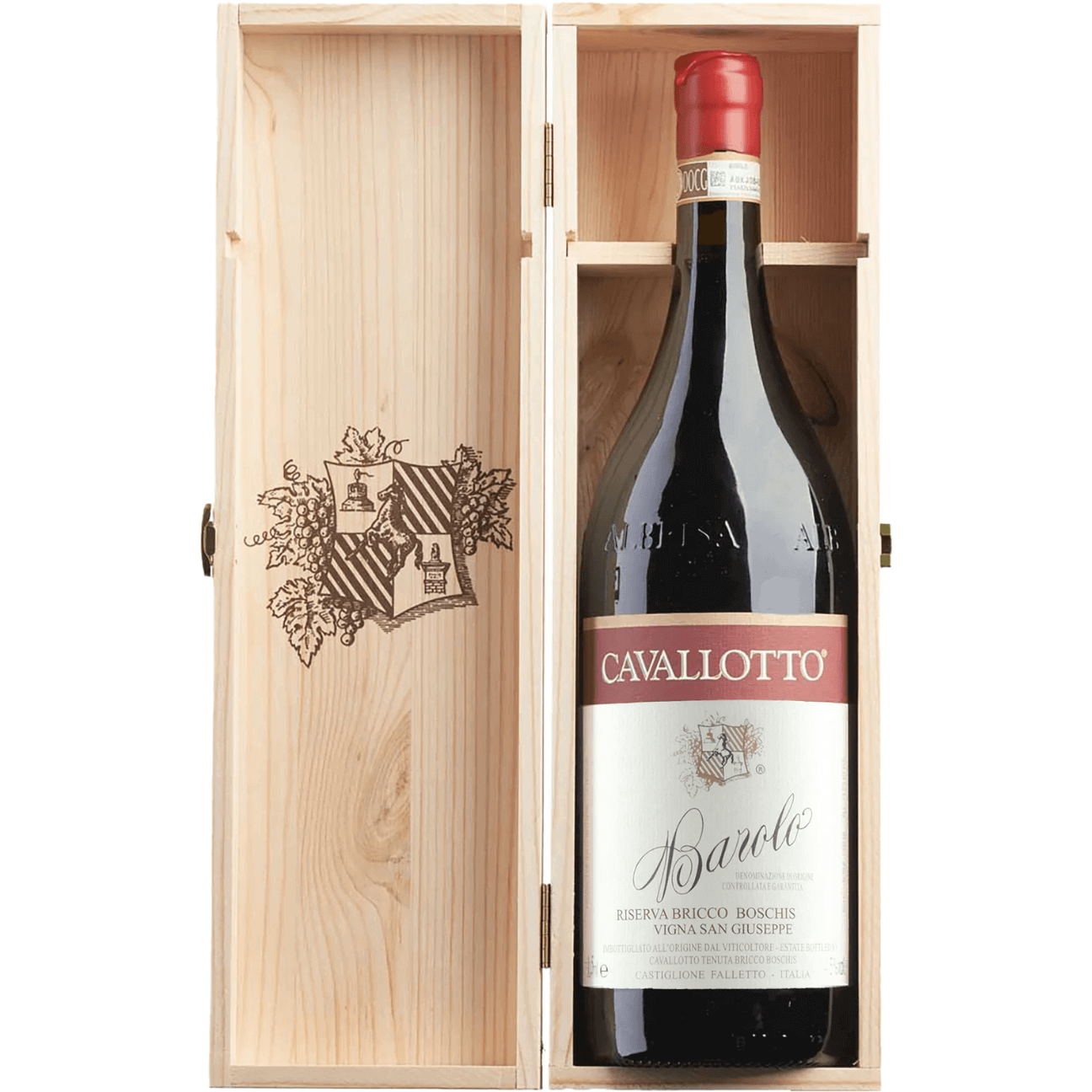 Cavallotto Barolo Riserva Bricco Boschis Vigna San Giuseppe 2018 (1 Bottle) Barolo, Italy — Nebbiolo from Barolo