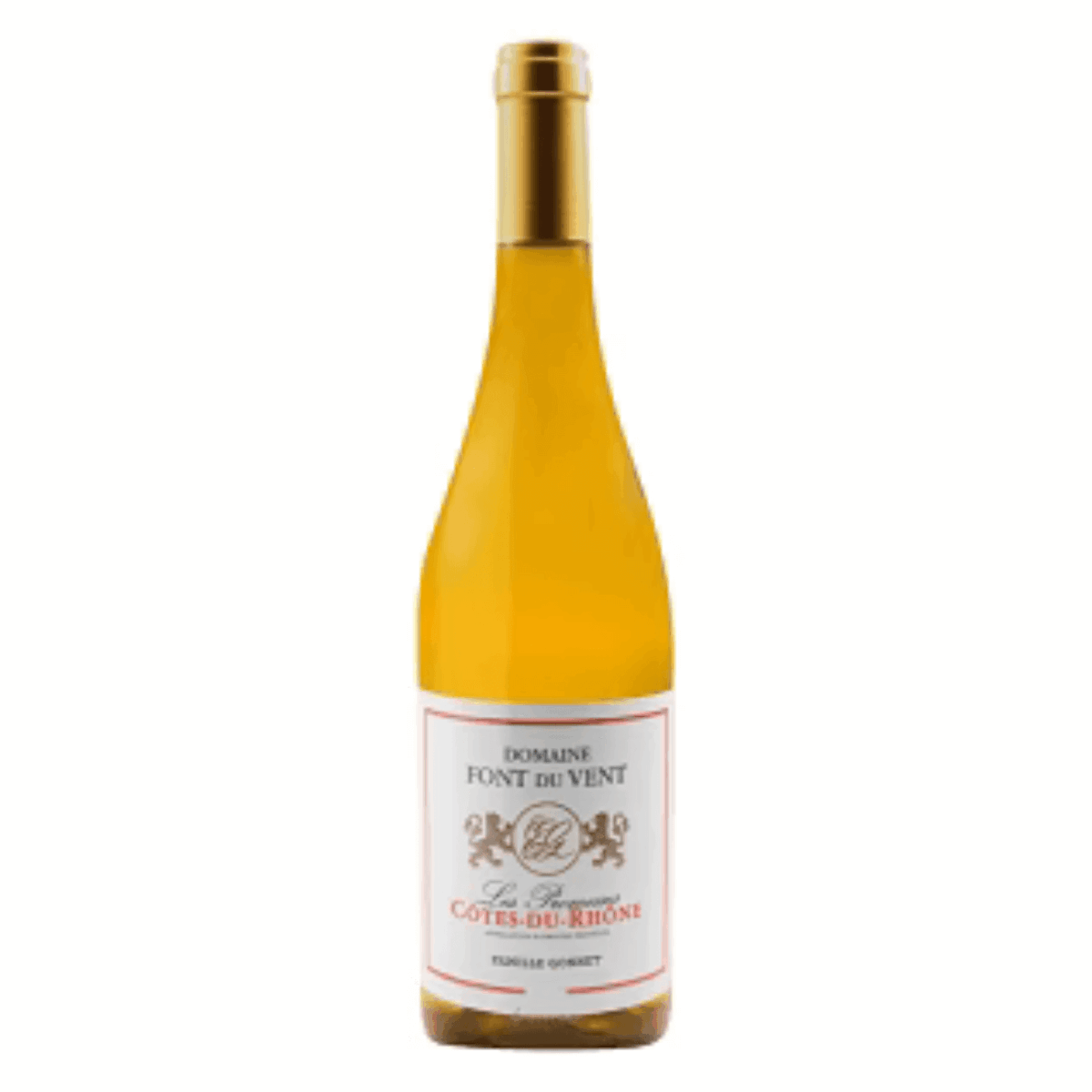 Font du Vent 'Les Promesses' Cotes du Rhone Blanc 2021 (6 Bottles) Rhône Valley, France - Image 1