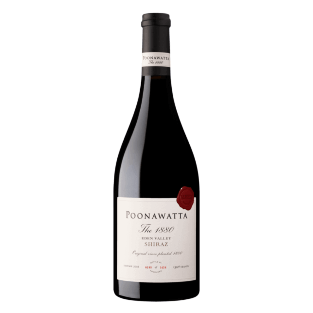 Poonawatta THE 1880 Shiraz 2018 (6 Bottles) Eden Valley - Image 1