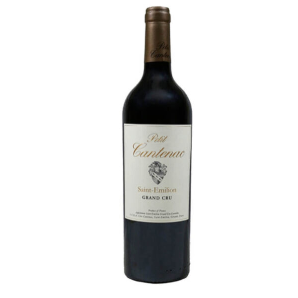Petit Cantenac Saint-Emilion Grand Cru 2019 (Merlot Cabernet), 6 Bottles, Bordeaux France