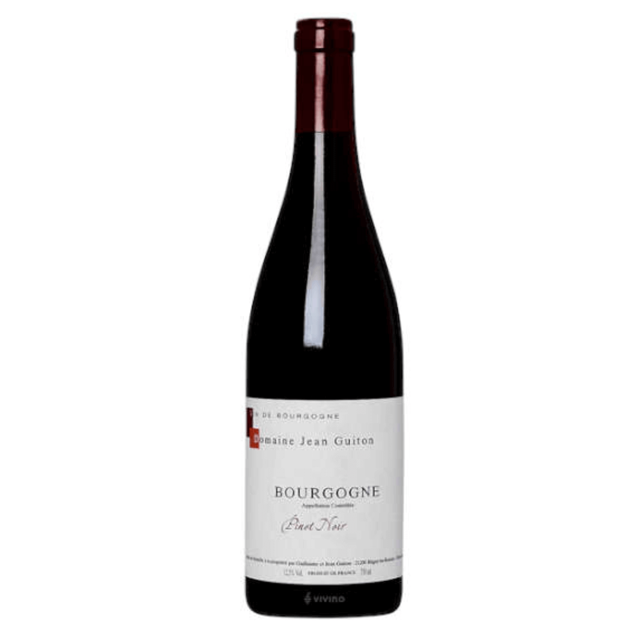 Domaine-Jean-Guiton-Bourgogne-Cote-D-Or-Pinot-Noir-2021 Domaine Jean Guiton Bourgogne Cote D Or Pinot Noir 2023 (6 Bottles) France -Sold out- - Image 1