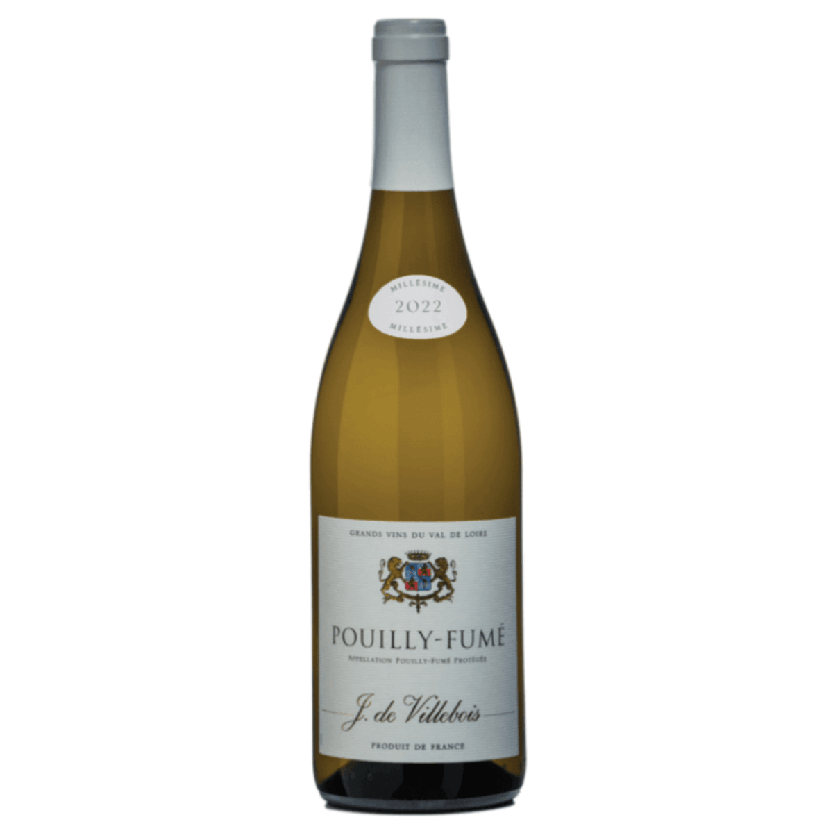 J. de Villebois Pouilly-Fumé Blanc 2022 (6 Bottles) Loire Valley, France - Image 1
