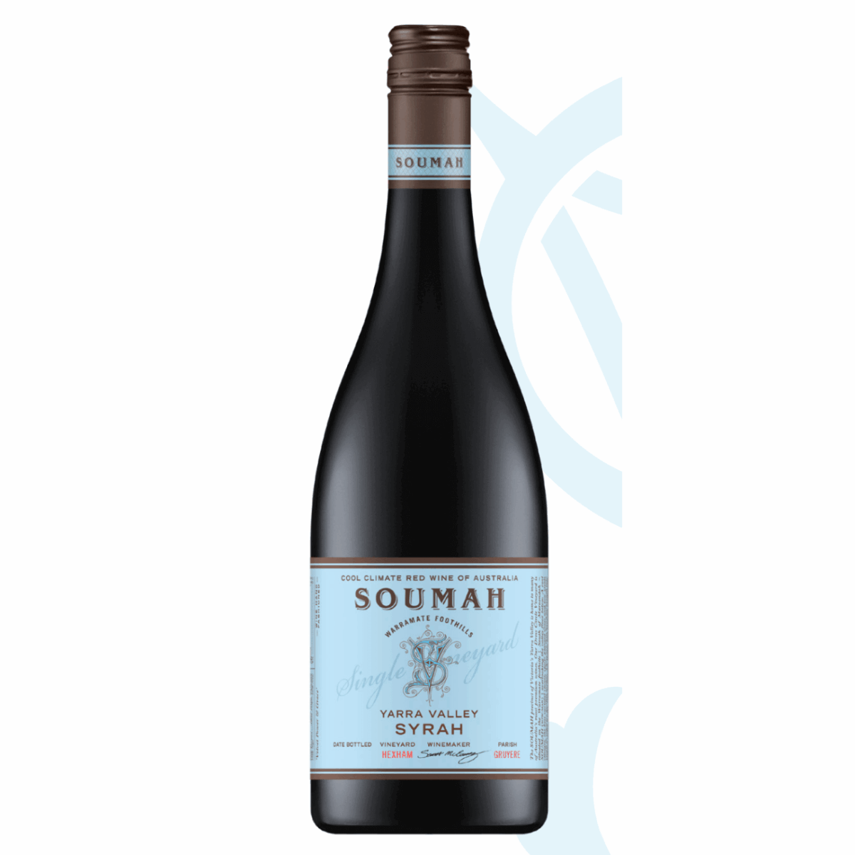 Soumah Single Vineyard Syrah 2022 (12 Bottles) Yarra Valley - Image 1