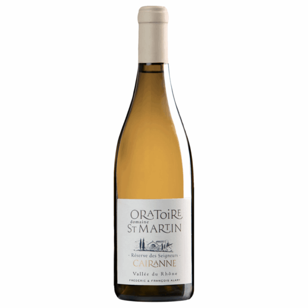 Oratoire St Martin Cairanne Reserve des Seigneurs Blanc