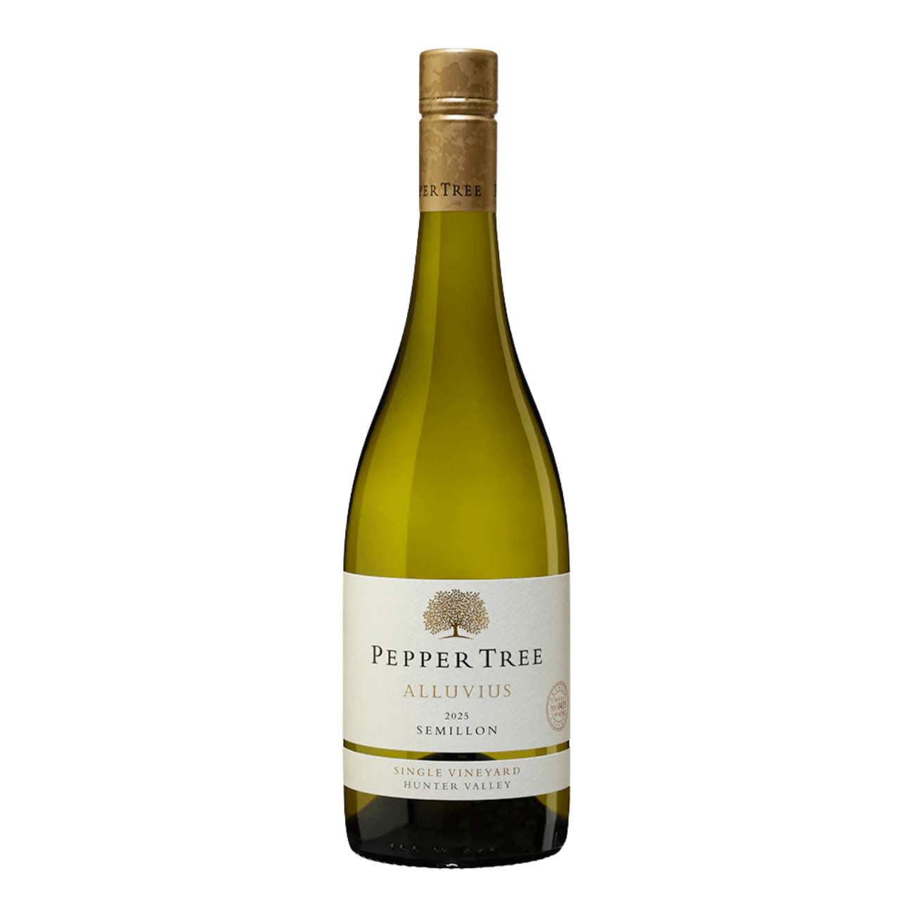 Pepper Tree Single Vineyard Alluvius Semillon 2022/2023 (12 Bottles) Hunter Valley, NSW — Semillon from Hunter Valley
