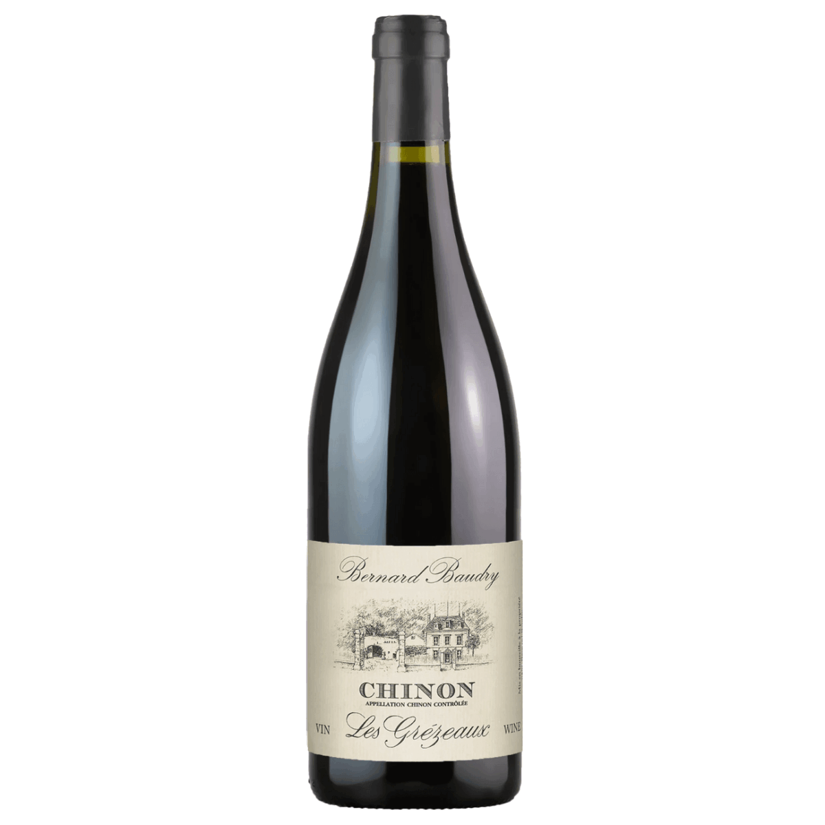 Domaine Bernard Baudry Chinon Les Grézeaux 2021 Cabernet Franc (6 Bottles) Chinon, France - Image 1