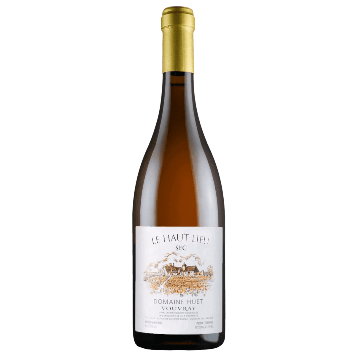 Domaine Huet Vouvray Le Haut-Lieu Demi-Sec 2023 (6 Bottles) Vouvray, France - Image 1