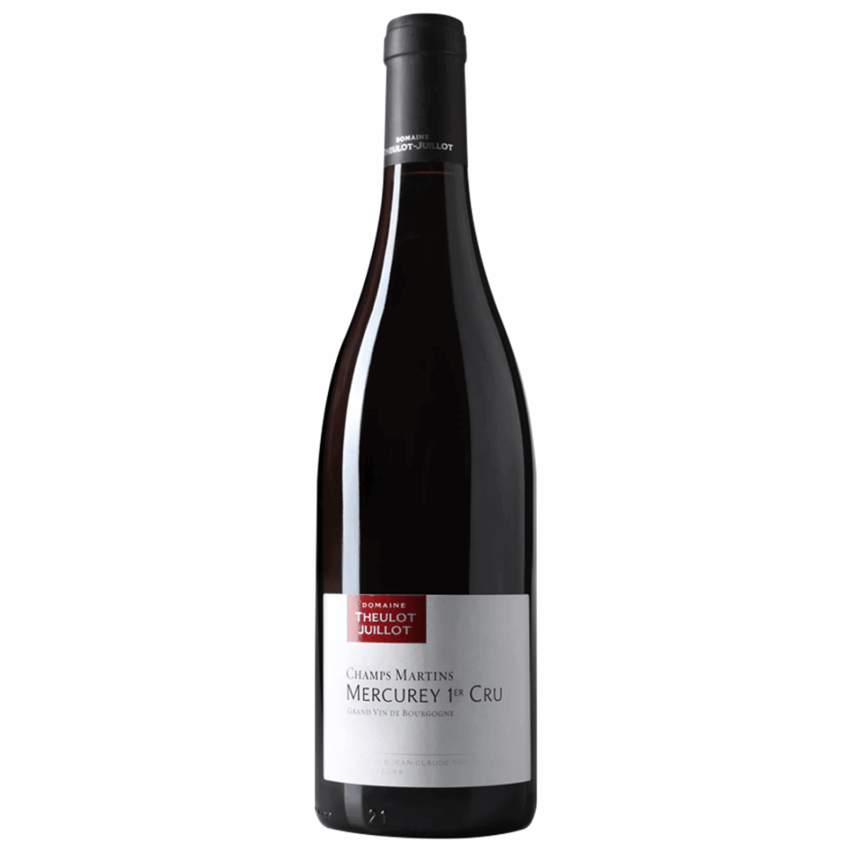 Domaine Theulot Juillot Mercurey 1er Cru Les Champs Martins 2021 (6 Bottles) Mercurey, France - Image 1