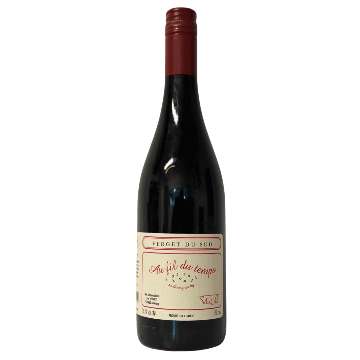 Verget du Sud Vin de France Au Fil du Temps Rouge NV