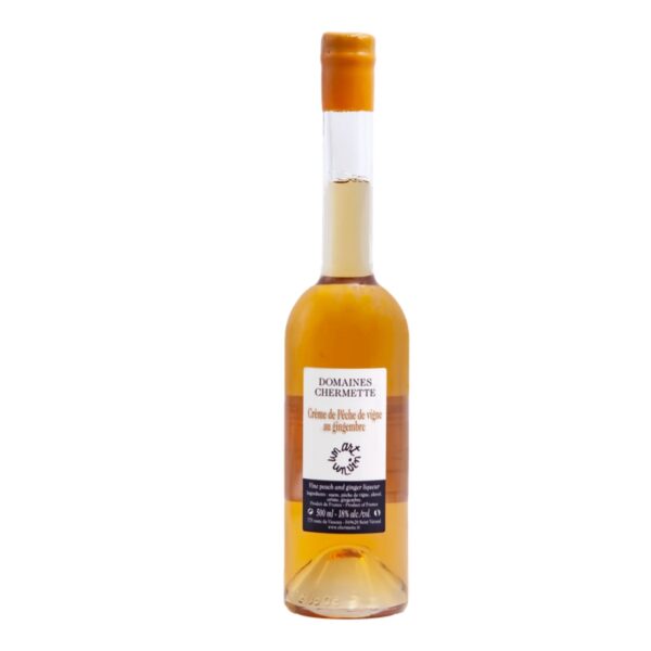 Domaine Chermette Crème de Pêche de Vigne au Gingembre (6 Bottles) Beaujolais, France