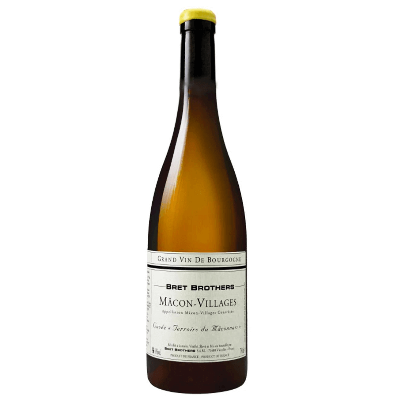Bret-Brothers-Macon-Villages-Cuvee-Terroirs-du-Maconnais-2022 Bret Brothers Mâcon-Villages Terroirs du Mâconnais 2023 (12 Bottles) Chablis, Burgundy - Image 1
