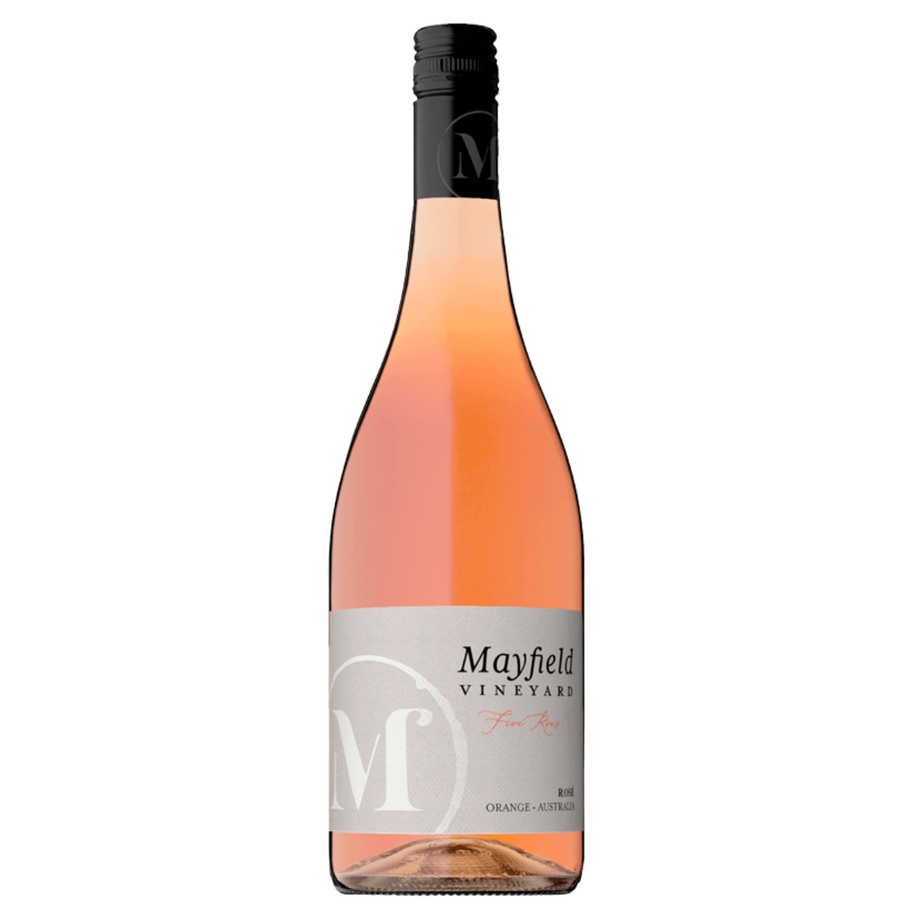Mayfield-Vineyard-Estate-Range-Five-Rows-Rosé-2023 Mayfield 'Five Rows' Rosé 2023 (6 Bottles) Orange, New South Wales - Image 1