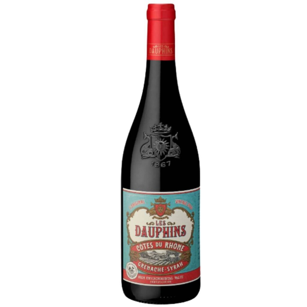 Cellier des Dauphins Les Dauphins Cotes du Rhone Rouge