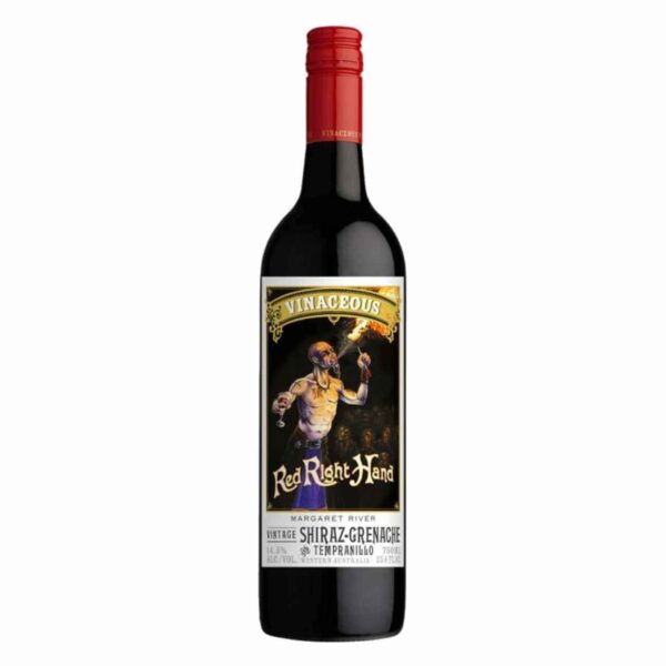Vinaceous Red Right Hand Shiraz Grenache Tempranillo