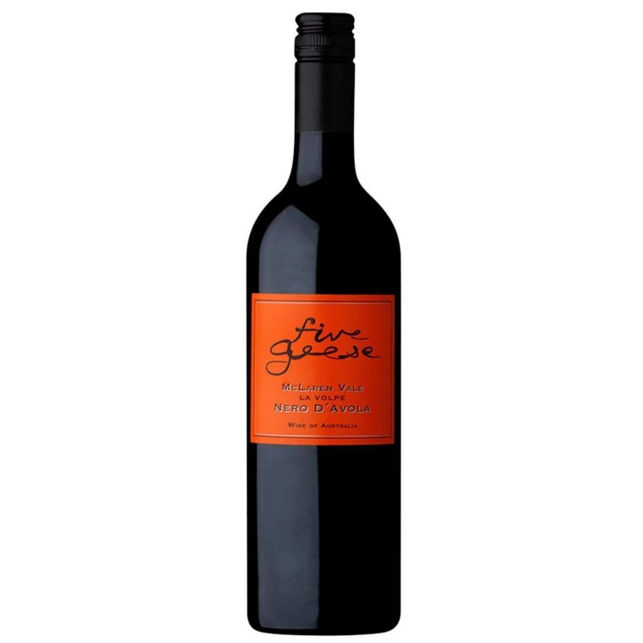 Five Geese Old Vine La Volpe Nero D'Avola 2015 (12 Bottles) McLaren Vale — Nero D'Avola from McLaren Vale