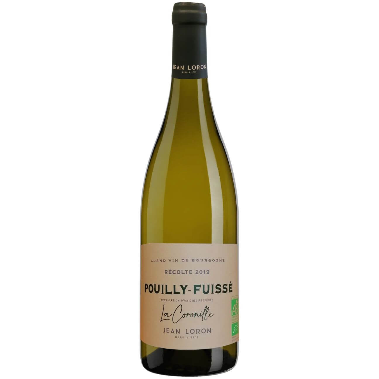 Maison Jean Loron Pouilly Fuisse BIO 'La Coronille' 2022 (6 Bottles) Burgundy, France — Chardonnay from Burgundy